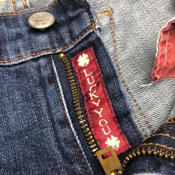 VINTAGE LUCKY BRAND SOFIA BOOT JEANS 12/31x30 🍀 - Picture 6 of 11